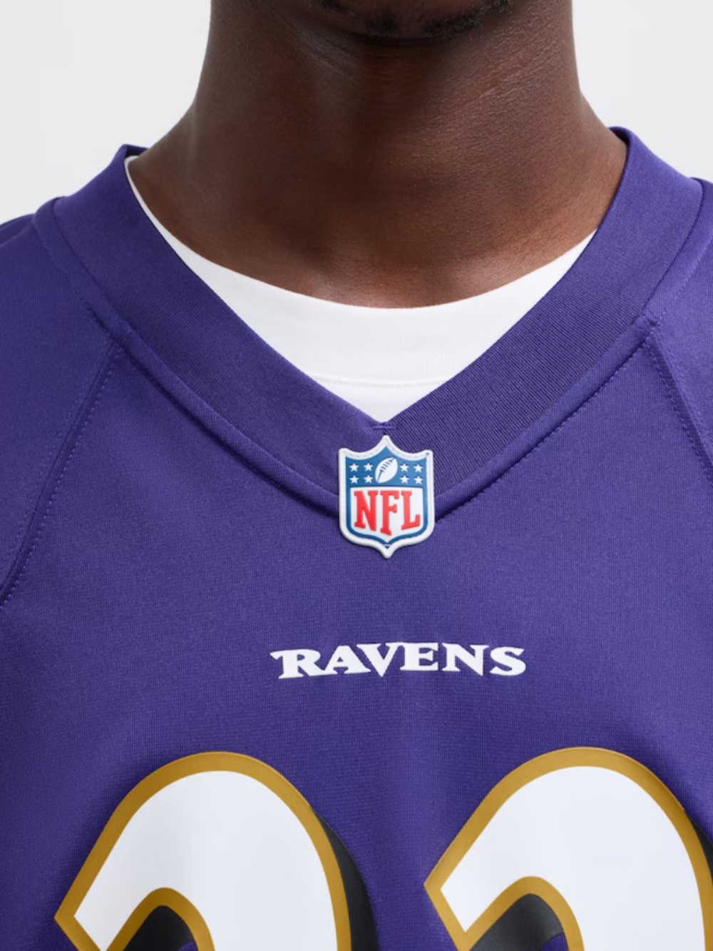 Baltimore Ravens Derrick Henry Nike Purple Game Jersey size XL new men’s loose - Picture 5 of 13